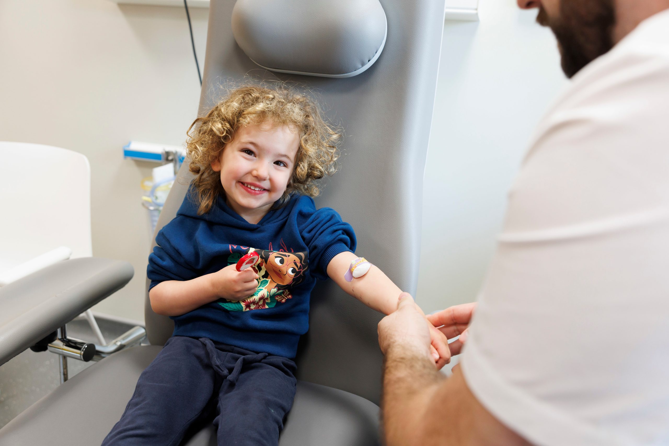 Smiling Young patient in Tallagh Hospital